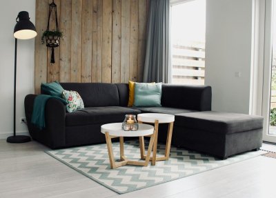 Je vloerkleed is waarschijnlijk te klein voor je bank