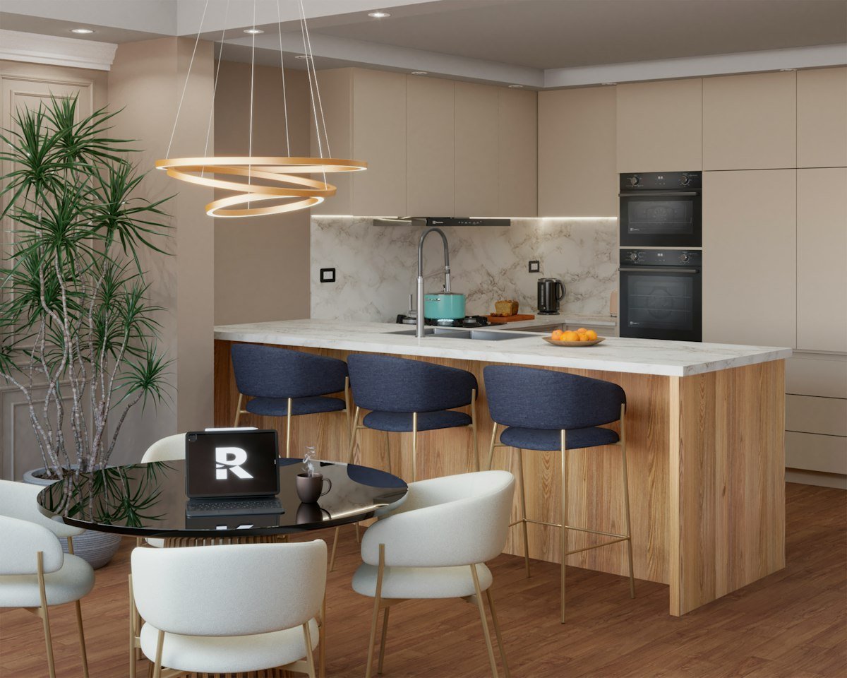 Ronde vormen en warme tinten veroveren je keuken